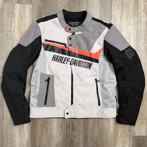 Harley-Davidson® Men’s Sidari Mesh & Textile Riding Jacket-size XL *NEW w/o tags